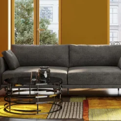 KARE Design Sohvat*Edna Sohva 3-istuttava, Harmaa 245cm