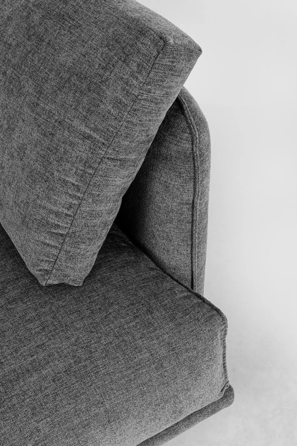 KARE Design Sohvat*Edna Sohva 3-istuttava, Harmaa 245cm