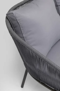 KARE Design Sohvat*Elba Sohvaryhmä, Ulkokaluste, Harmaa (4/osaa)