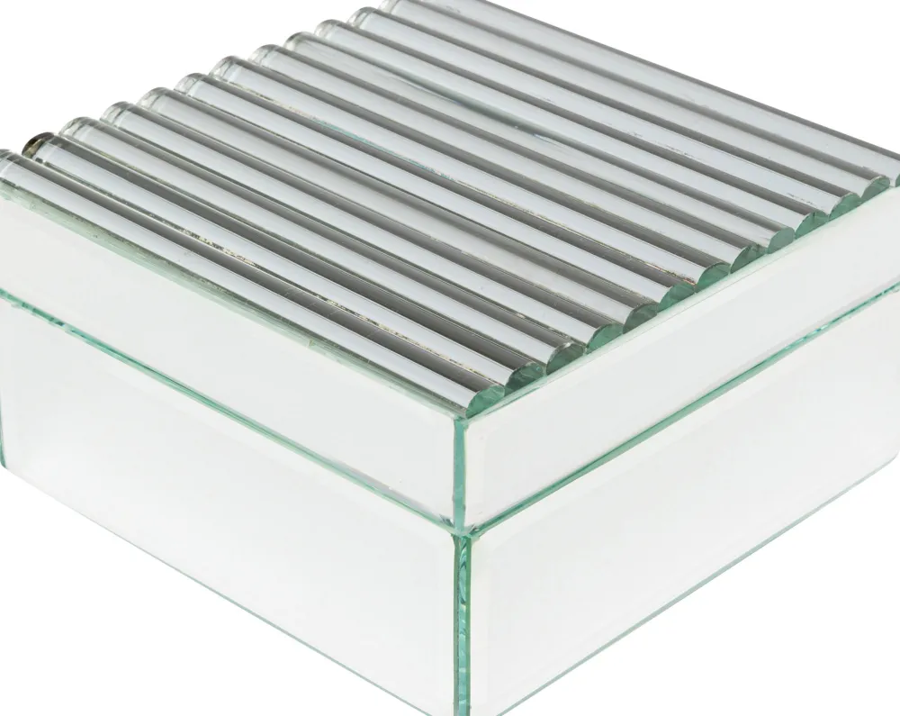 KARE Design Sisustuslaatikot|Korurasiat*Elegant Laatikko, Rasia Hopea 16x8cm