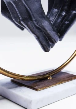 KARE Design Koriste-Esineet*Elements Heart Hand Sydän Kädet Koriste-esine 33cm