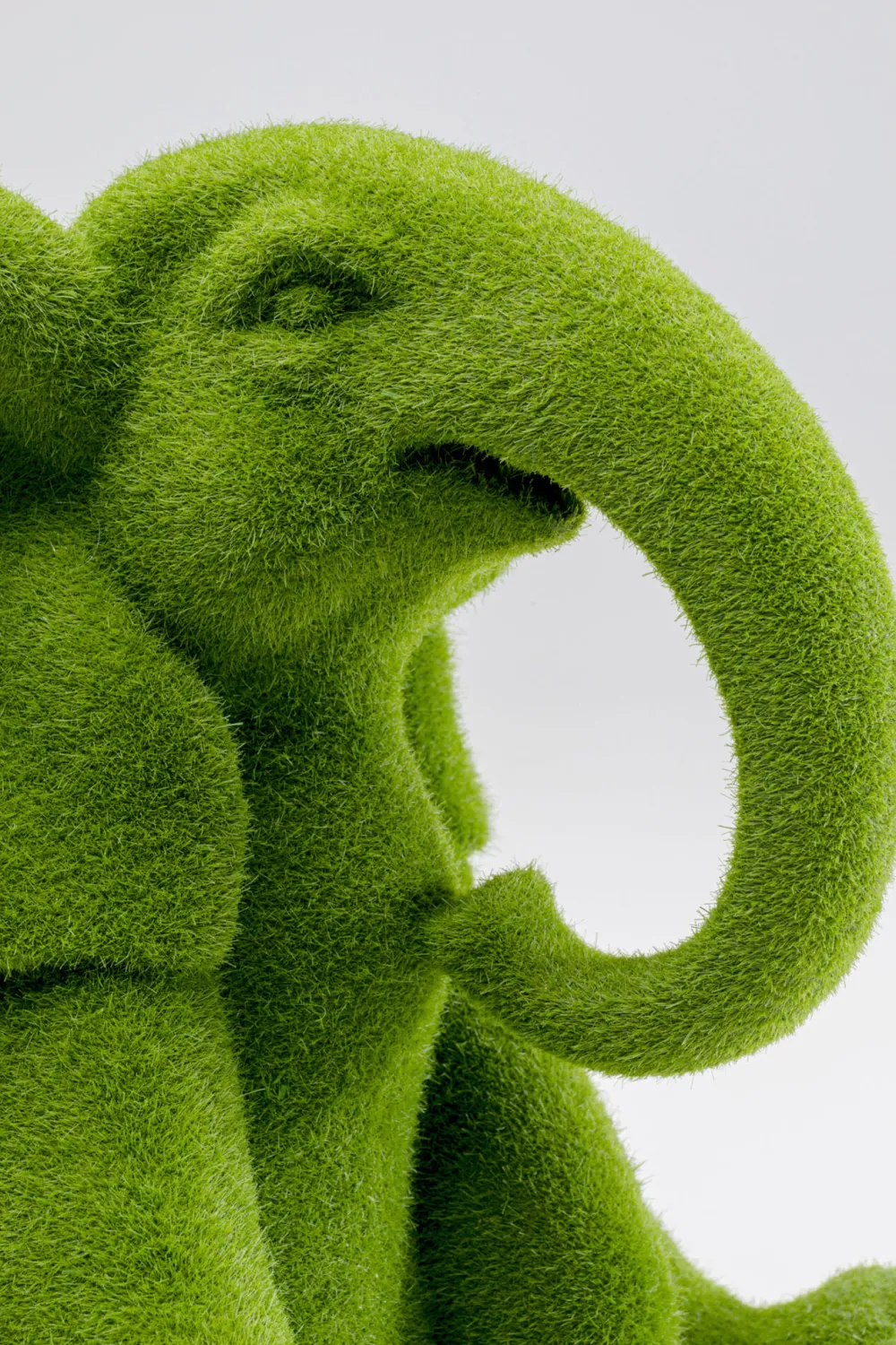 KARE Design Koriste-Esineet*Elephant Flock Elefantti Koriste-esine Vihreä 18cm