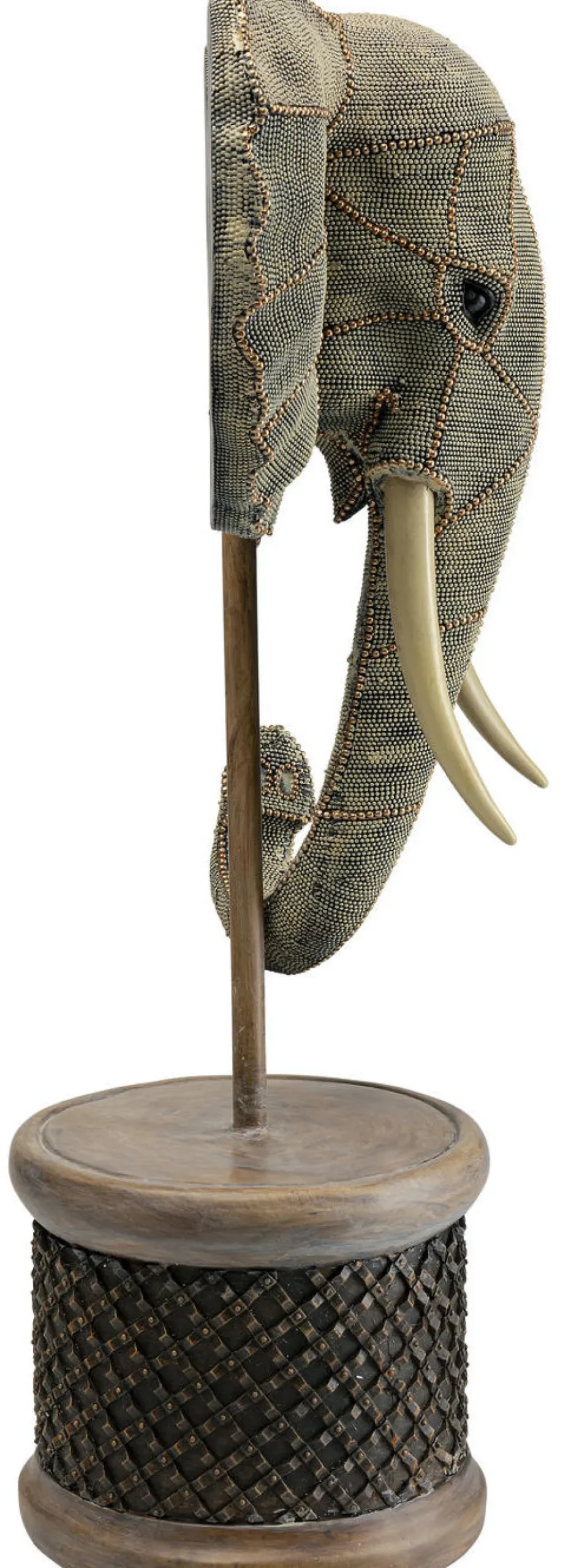 KARE Design Koriste-Esineet*Elephant Head Pearls Elefantti Koriste-esine 76cm