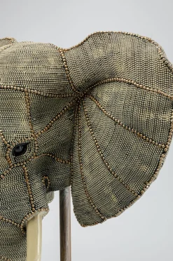 KARE Design Koriste-Esineet*Elephant Head Pearls Elefantti Koriste-esine 76cm