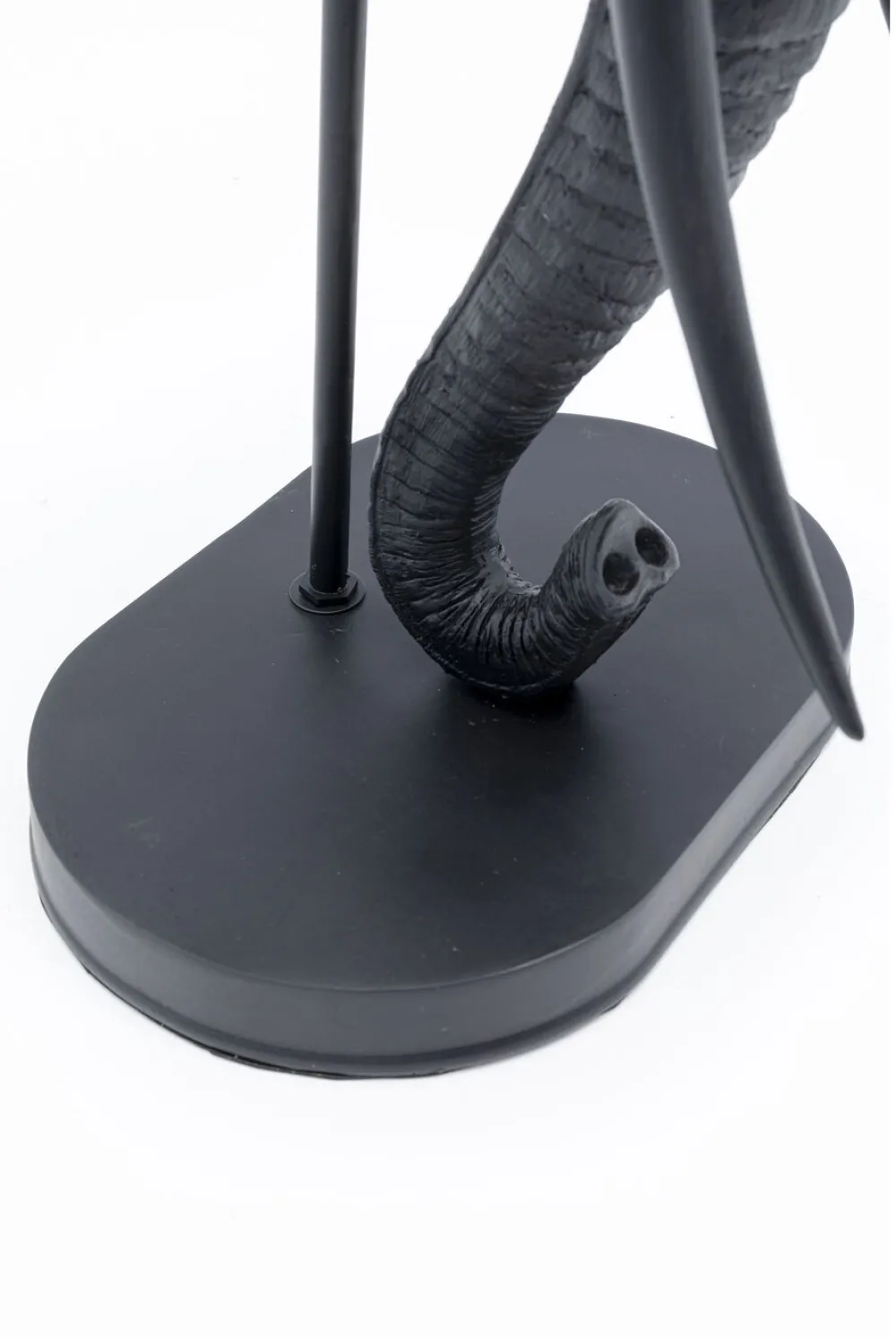 KARE Design Koriste-Esineet*Elephant Royal Elefantti Koriste-esine Musta 57cm