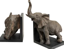 KARE Design Kirjatuet*Elephants Elefantti Kirjatuet 25cm (2/Setti)