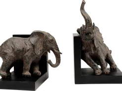 KARE Design Kirjatuet*Elephants Elefantti Kirjatuet 42cm (2/Setti)