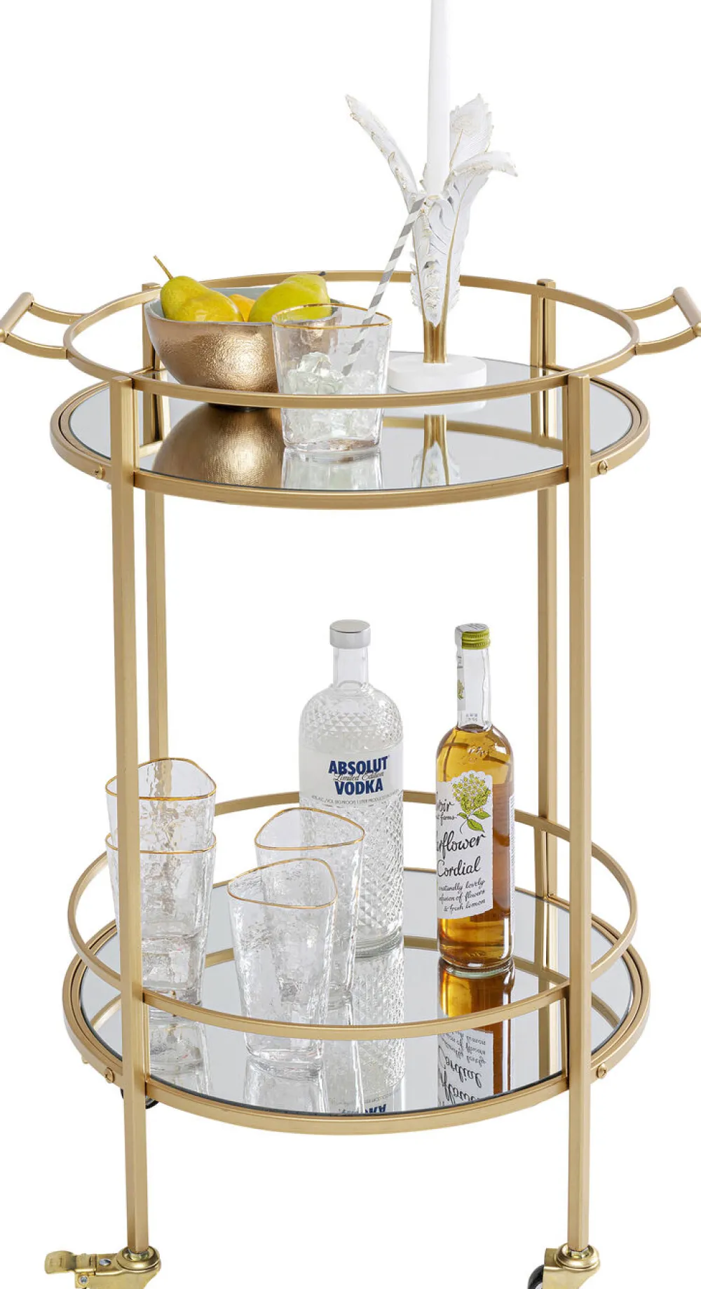 KARE Design Baarit*Emilia Tarjoiluvaunu, Baarivaunu