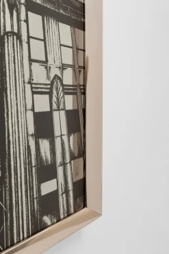 KARE Design Taulut|Olohuone*Empire State Mirror Kehystetty Taulu/peili 77x130cm