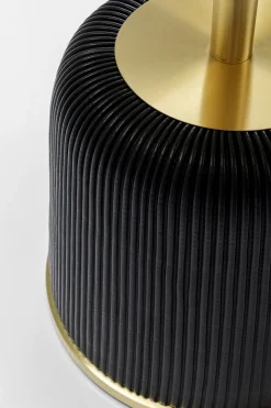 KARE Design Sohvapöydät*Endless Vegas Sivupöytä, Kulta, Musta Ø40cm