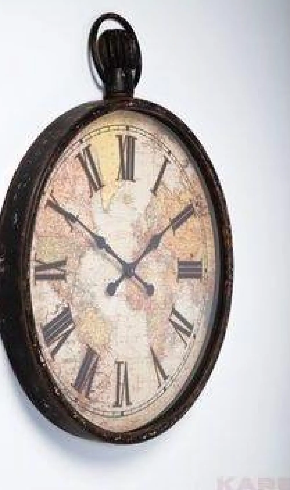 KARE Design Kellot*European Map Seinäkello 96cm