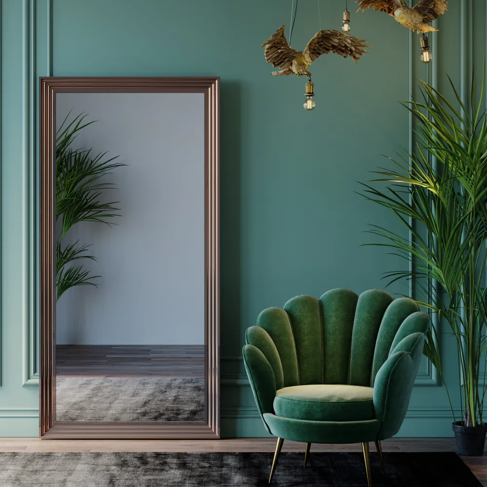 KARE Design Peilit*Eve Silver Peili, Hopea 180x90cm