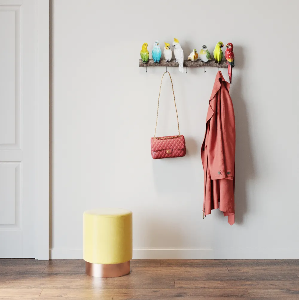 KARE Design Seinänaulakot*Exotic Birds Vaatenaulakko