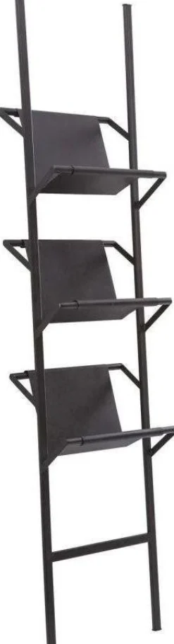 KARE Design Lehtitelineet*Exposition Lehtiteline, Metalli, Musta 174cm