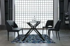 KARE Design Lehtitelineet*Exposition Lehtiteline, Metalli, Musta 174cm