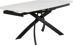 KARE Design Pöydät*Extension Table Twist Onyx 120(30+30)x90cm