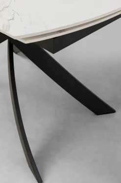 KARE Design Pöydät*Extension Table Twist Onyx 120(30+30)x90cm