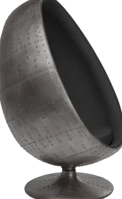 KARE Design Nojatuolit*Eye Ball Graphit Kääntyvä Nojatuoli