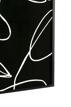 KARE Design Taulut*Faccia Arte Drawing Kasot Kehystetty Taulu Musta 150x100cm