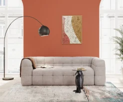 KARE Design Taulut*Faccia Arte Tri Colore Kasvot Kehystetty Taulu 90x120cm