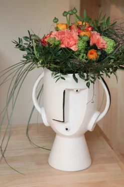 KARE Design Maljakot|Olohuone*Face Pot Maljakko 30cm