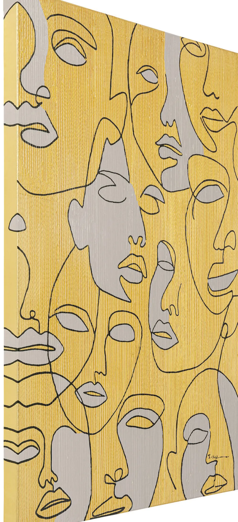 KARE Design Taulut|Olohuone*Faces Canvastaulu 70x100cm