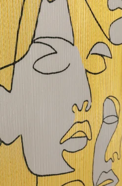 KARE Design Taulut|Olohuone*Faces Canvastaulu 70x100cm