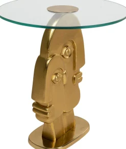 KARE Design Sohvapöydät*2Faces Kasvot Sivupöytä Ø55cm