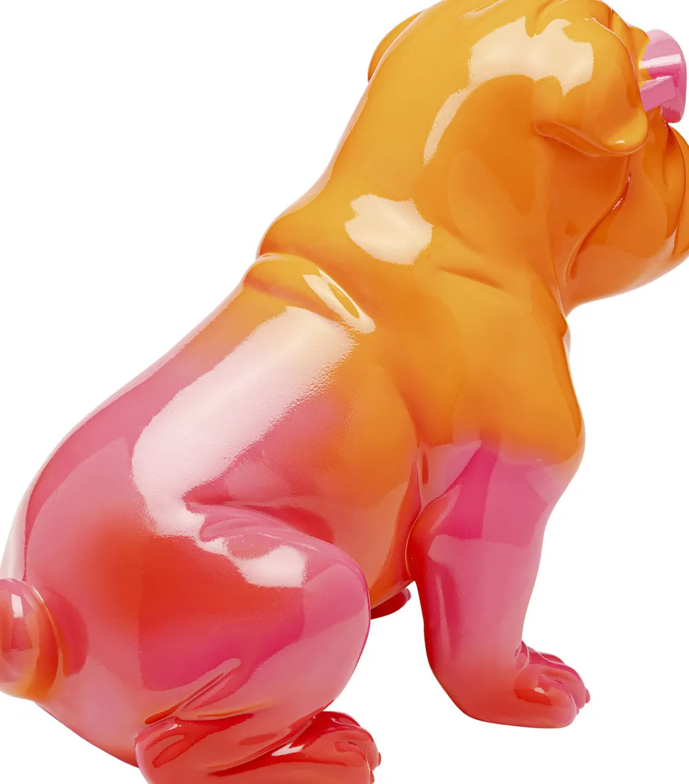 KARE Design Koriste-Esineet*Fashion Dog Koira Koriste-esine Oranssi 17cm