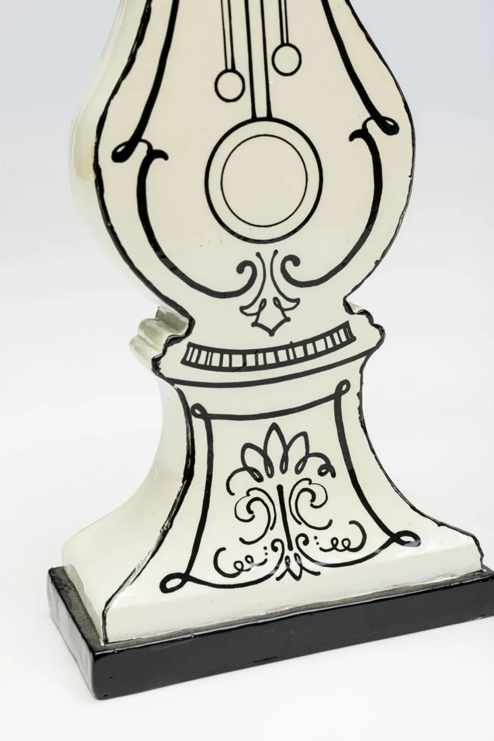 KARE Design Kellot*Favola Pöytäkello Valkoinen 9x26cm