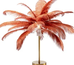 KARE Design Pöytävalaisimet*Feather Palm Pöytävalaisin, Ruosteenpunainen 60cm