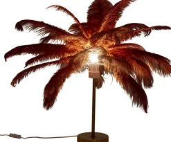 KARE Design Pöytävalaisimet*Feather Palm Pöytävalaisin, Ruosteenpunainen 60cm