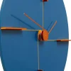 KARE Design Kellot*Felice Seinäkello Sininen Ø30cm