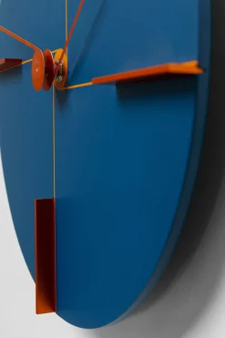 KARE Design Kellot*Felice Seinäkello Sininen Ø30cm