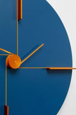 KARE Design Kellot*Felice Seinäkello Sininen Ø30cm