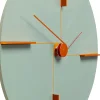 KARE Design Kellot*Felice Seinäkello Vihreä Ø30cm
