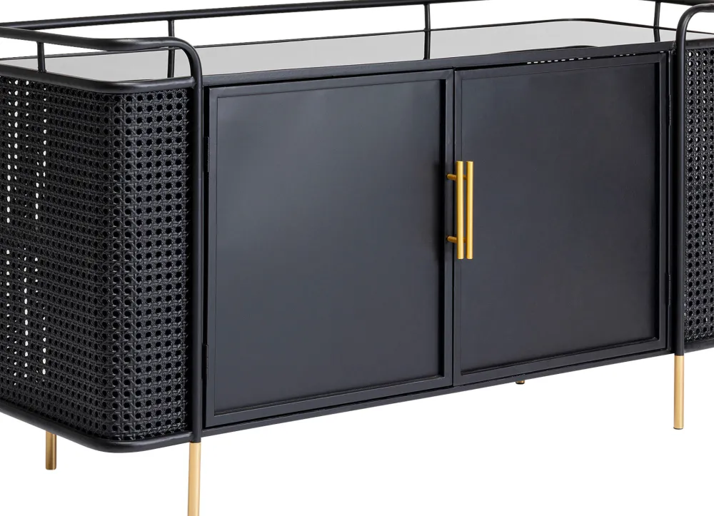 KARE Design Senkit|Olohuone*Fence Senkki, Sivupöytä 120x70cm