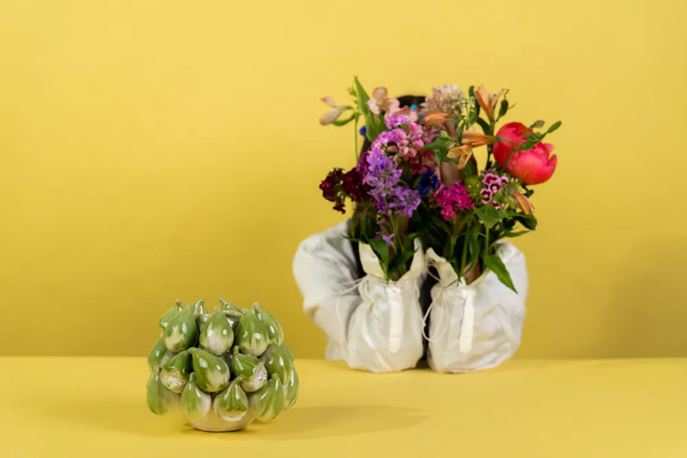 KARE Design Maljakot*Fichi Viikunat Maljakko Vihreä 15cm