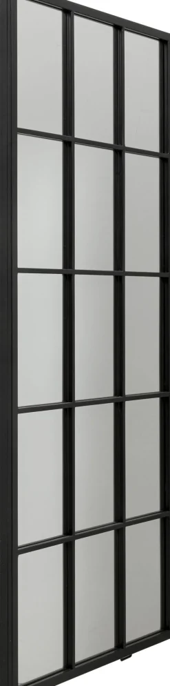 KARE Design Peilit*Finestra Seinäpeili, Metallia, Musta 60x140cm