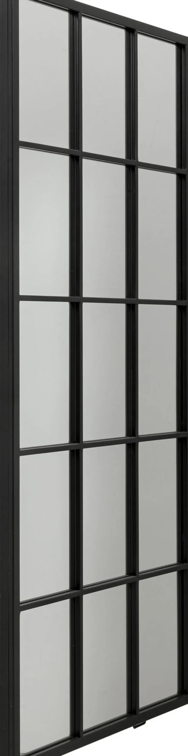 KARE Design Peilit*Finestra Seinäpeili, Metallia, Musta 60x140cm