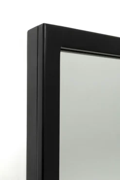 KARE Design Peilit*Finestra Seinäpeili, Metallia, Musta 60x140cm