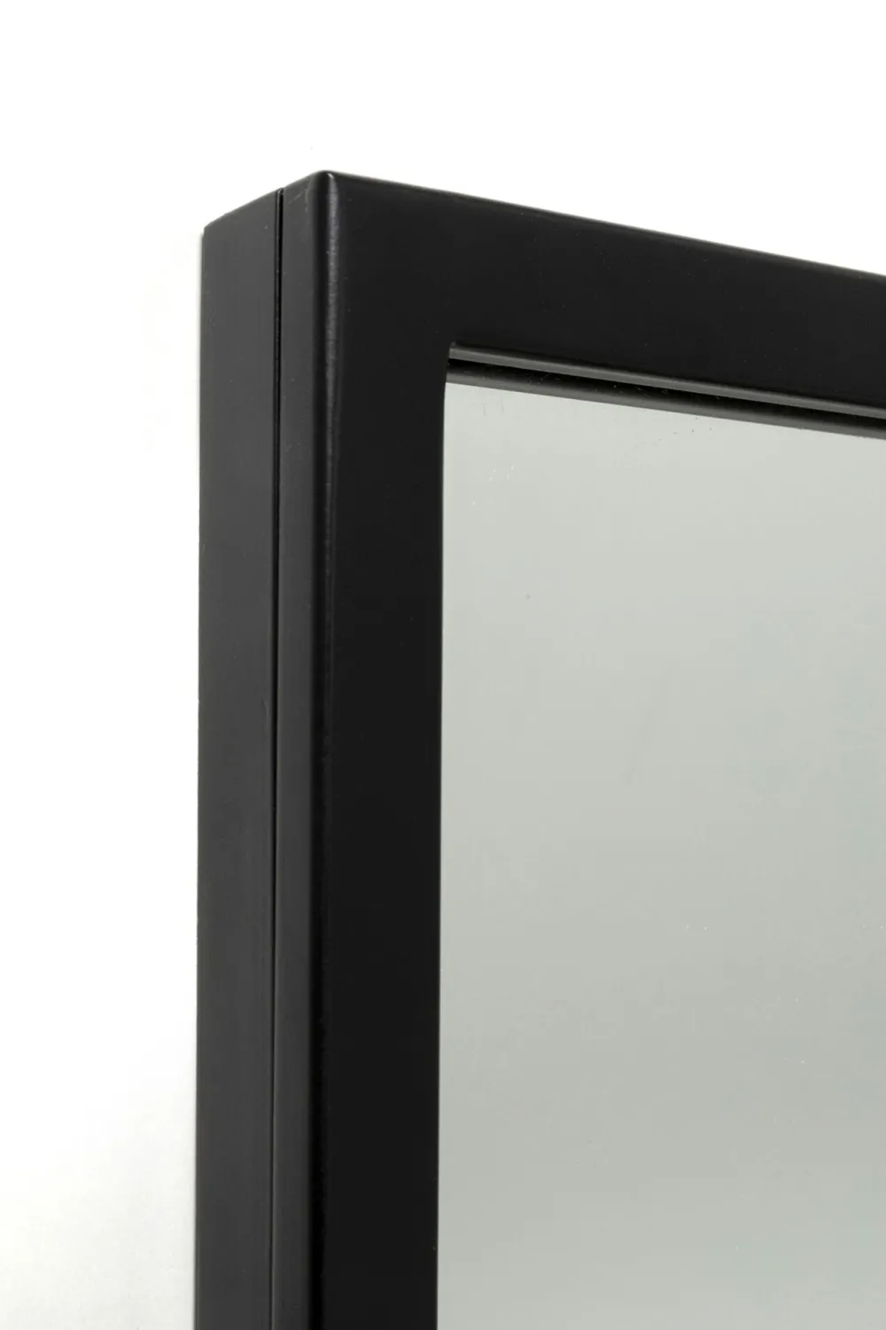 KARE Design Peilit*Finestra Seinäpeili, Metallia, Musta 60x140cm