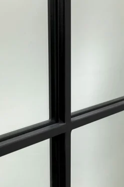 KARE Design Peilit*Finestra Seinäpeili, Metallia, Musta 60x140cm