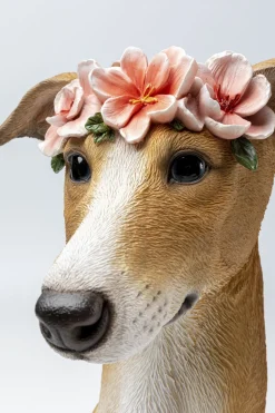 KARE Design Koriste-Esineet*Fiori Greyhound, Vinttikoira Koriste-esine, Figuuri 47cm