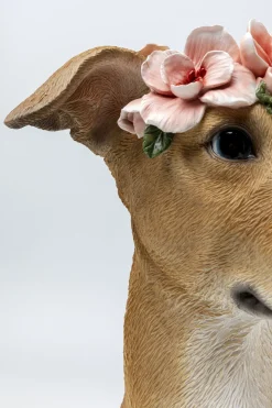 KARE Design Koriste-Esineet*Fiori Greyhound, Vinttikoira Koriste-esine, Figuuri 47cm