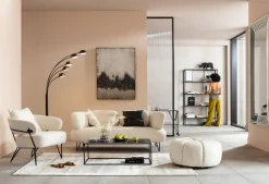 KARE Design Lattiavalaisimet*Five Fingers Lattiavalaisin, Matta Musta