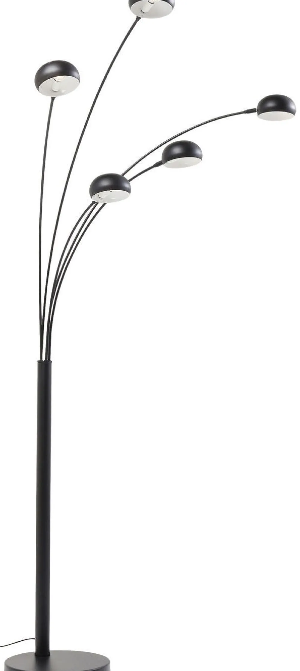 KARE Design Lattiavalaisimet*Five Fingers Lattiavalaisin, Matta Musta