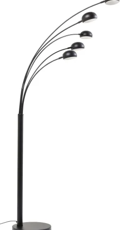 KARE Design Lattiavalaisimet*Five Fingers Lattiavalaisin, Matta Musta