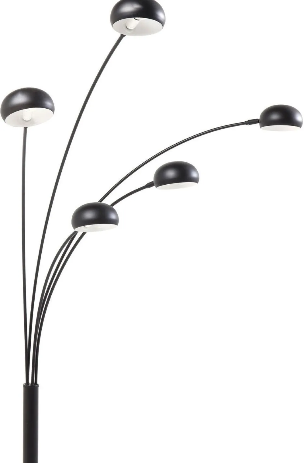 KARE Design Lattiavalaisimet*Five Fingers Lattiavalaisin, Matta Musta