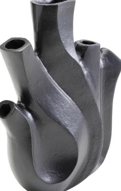 KARE Design Maljakot*Flame Maljakko Musta 25cm